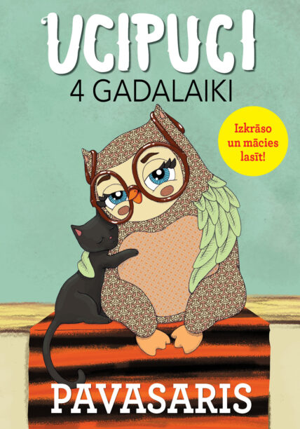 Krāsojamā grāmata “Ucipuci pavasaris”